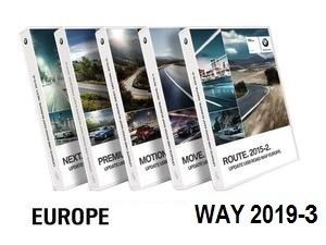 BMW Road Map Europe WAY 2019-3  [Download only]