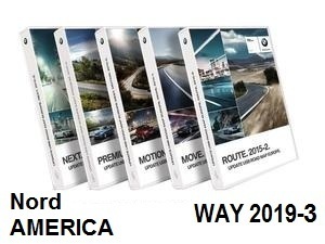 BMW Road Map Nord America WAY 2019-3  [Download only]