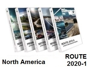 BMW Road Map North America ROUTE 2020-1  [Download only]