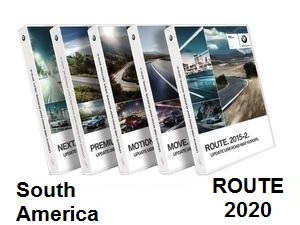 BMW Road Map South America ROUTE 2020  [Download only]