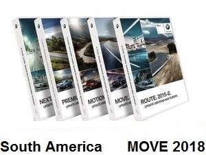 Road Map South America MOVE 2018  [Download only]