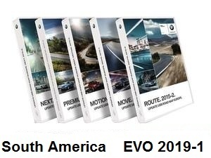 Road Map South America EVO 2019-1  [Download only]