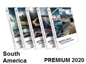 BMW Road Map South America PREMIUM 2020  [Download only]