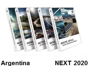 BMW Road Map Argentina NEXT 2020  [Download only]