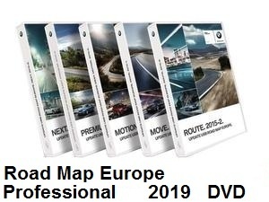 BMW Navigation DVD Road Map Europe PROFESSIONAL 2019 [Download only]