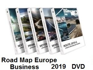 BMW Navigation Road Map Europe Business DVD - 2019 [Download only]
