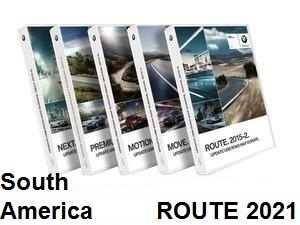 Road Map South America ROUTE 2021   [Download only]