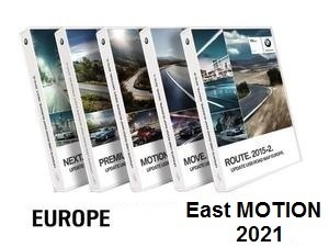 Road Map Europe East MOTION 2021  [Download only]