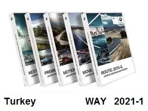 Road Map Turkey WAY 2021-1   [Download only]