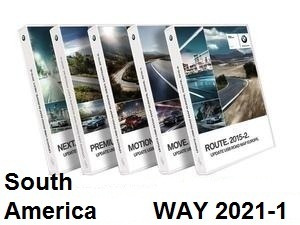 Road Map South America WAY 2021-1  [Download only]