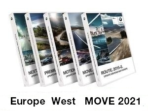 Road Map Europe West MOVE 2021     [Download only]